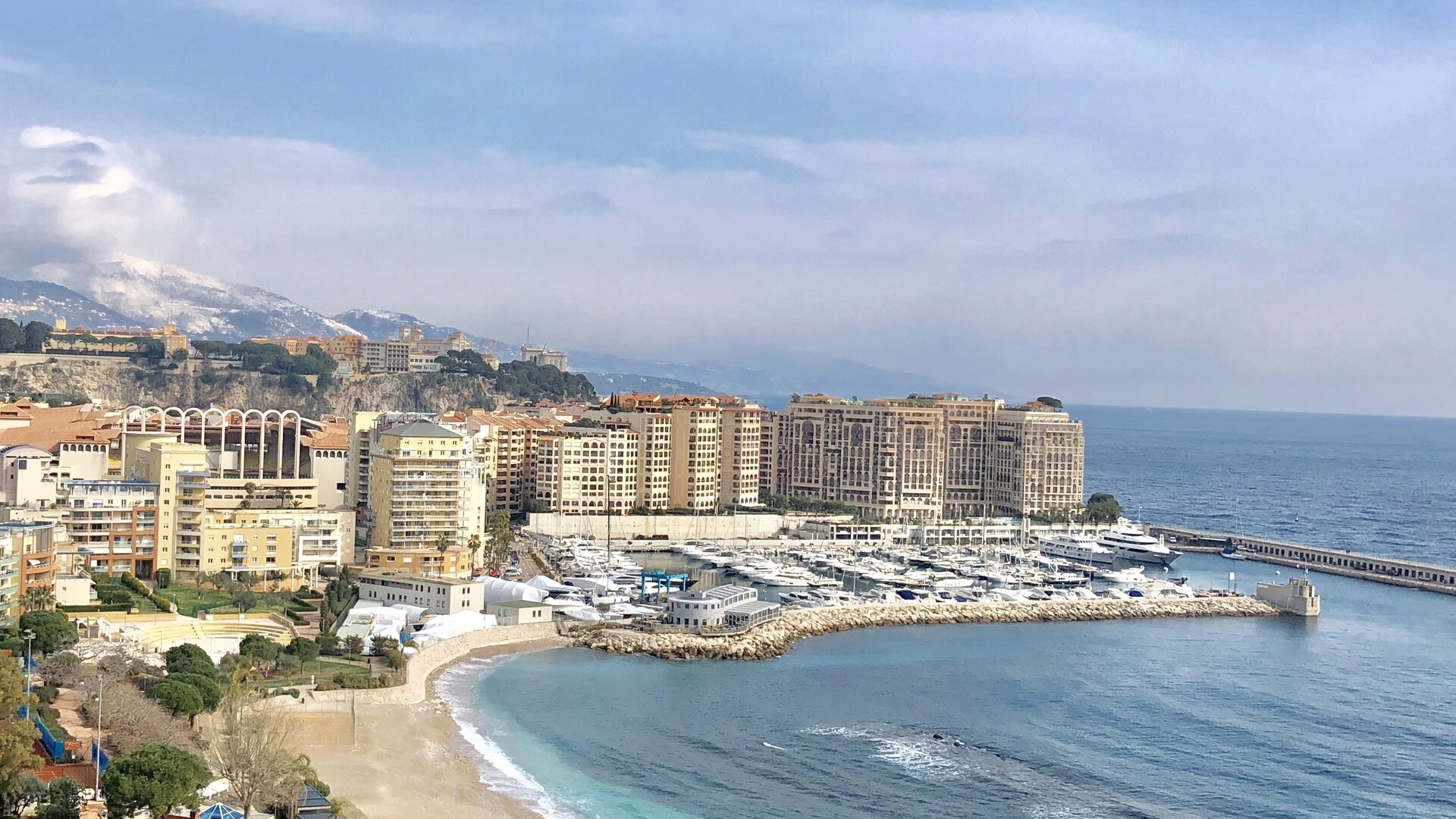 2 bedroom apartment in Cap d'Ail, amazing sea view